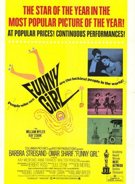 دانلود فیلم Funny Girl / دختر شوخ