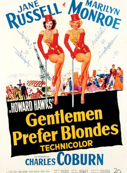 دانلود فیلم Gentlemen Prefer Blondes / آقایان موطلایی‌ها را بیشتر دوست دارند