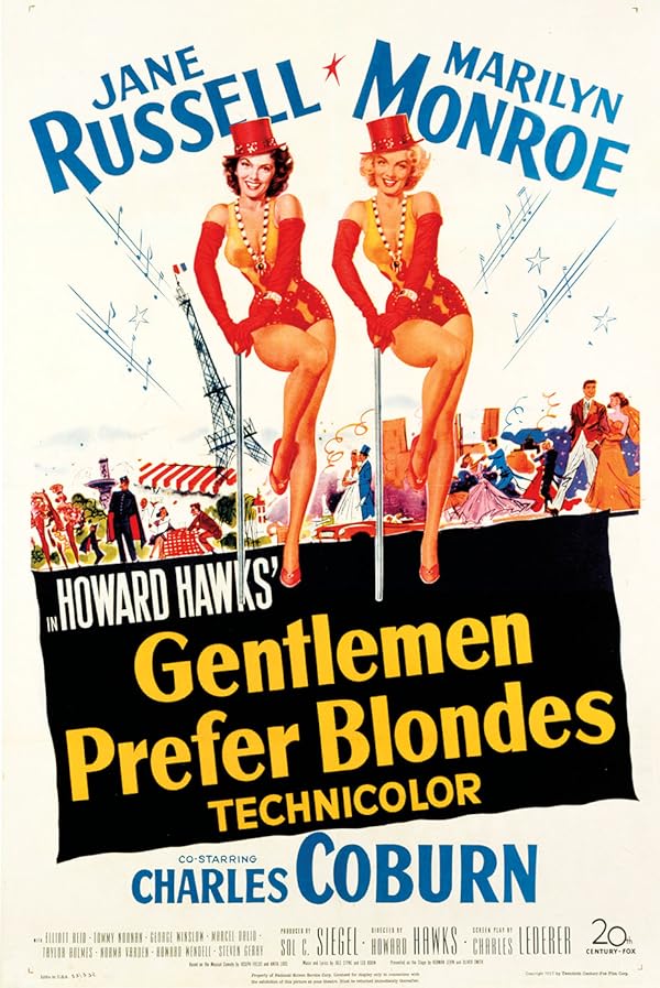 دانلود فیلم Gentlemen Prefer Blondes / آقایان موطلایی‌ها را بیشتر دوست دارند