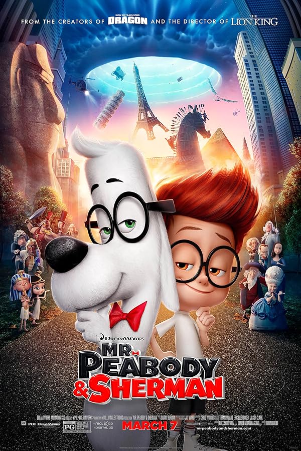 دانلود فیلم Mr. Peabody & Sherman / آقای پیبادی و شرمن