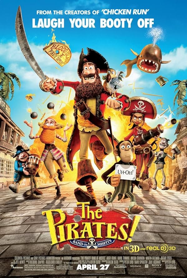 دانلود فیلم The Pirates! Band of Misfits / دزدان دریایی نخاله