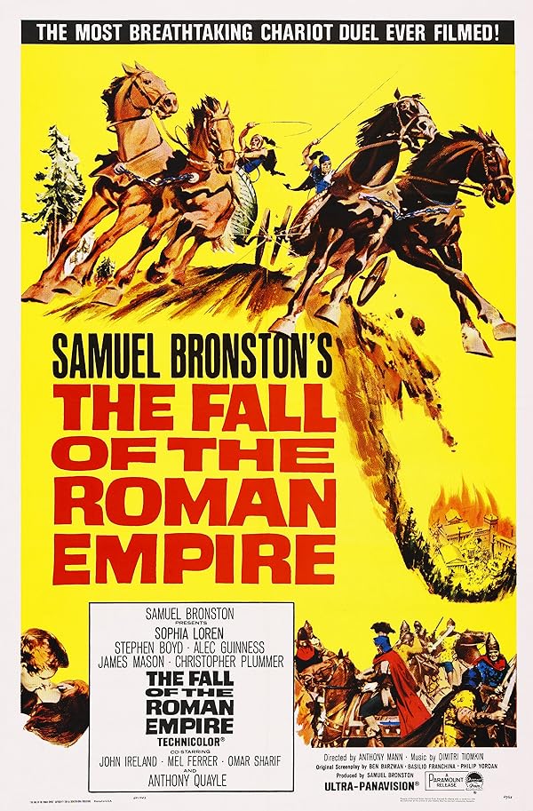 دانلود فیلم The Fall of the Roman Empire / سقوط امپراتوری روم