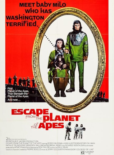 دانلود فیلم Escape from the Planet of the Apes / فرار از سیاره میمون‌ها