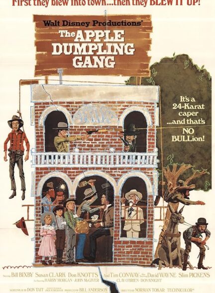 دانلود فیلم The Apple Dumpling Gang / باند دامپلینگ سیب