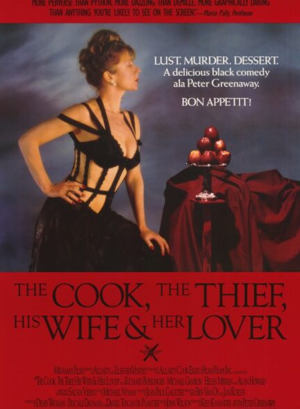 دانلود فیلم The Cook, the Thief, His Wife & Her Lover / آشپز، دزد، همسرش و عاشقش