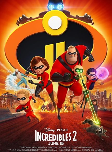 دانلود فیلم Incredibles 2 / شگفت‌انگیزان ۲