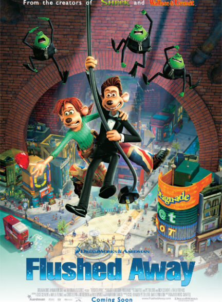 دانلود فیلم Flushed Away / برآب‌رفته