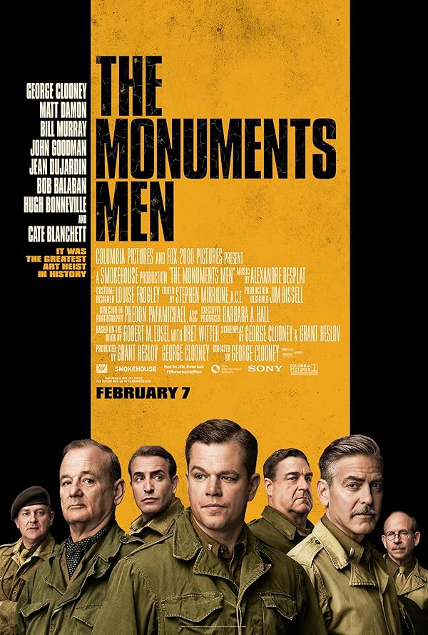 دانلود فیلم The Monuments Men / مردان آثار ماندگار