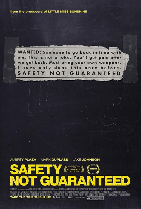 دانلود فیلم Safety Not Guaranteed / تضمینی برای امنیت نیست