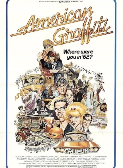 دانلود فیلم American Graffiti / دیوارنویسی آمریکایی