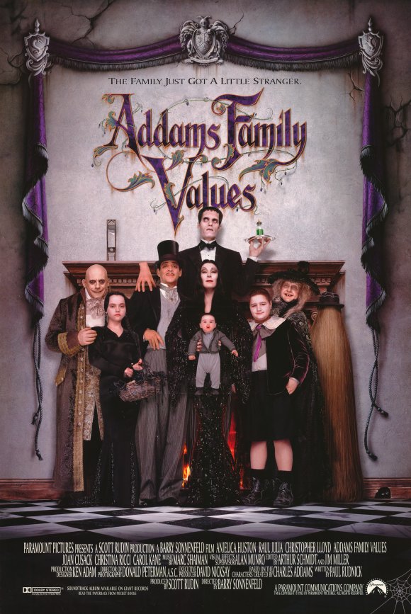 دانلود فیلم Addams Family Values / ارزش‌های خانواده آدامز